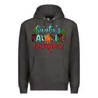 Smoke santa s favorite camper Premium Hoodie - JahusDesignShop