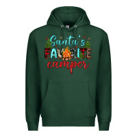 Sports Green santa s favorite camper Premium Hoodie - JahusDesignShop