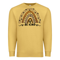 Antique Gold Be Kind Rainbow Premium Sweatshirt - Bettercallsaul
