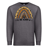 Charcoal Heather Be Kind Rainbow Premium Sweatshirt - Bettercallsaul