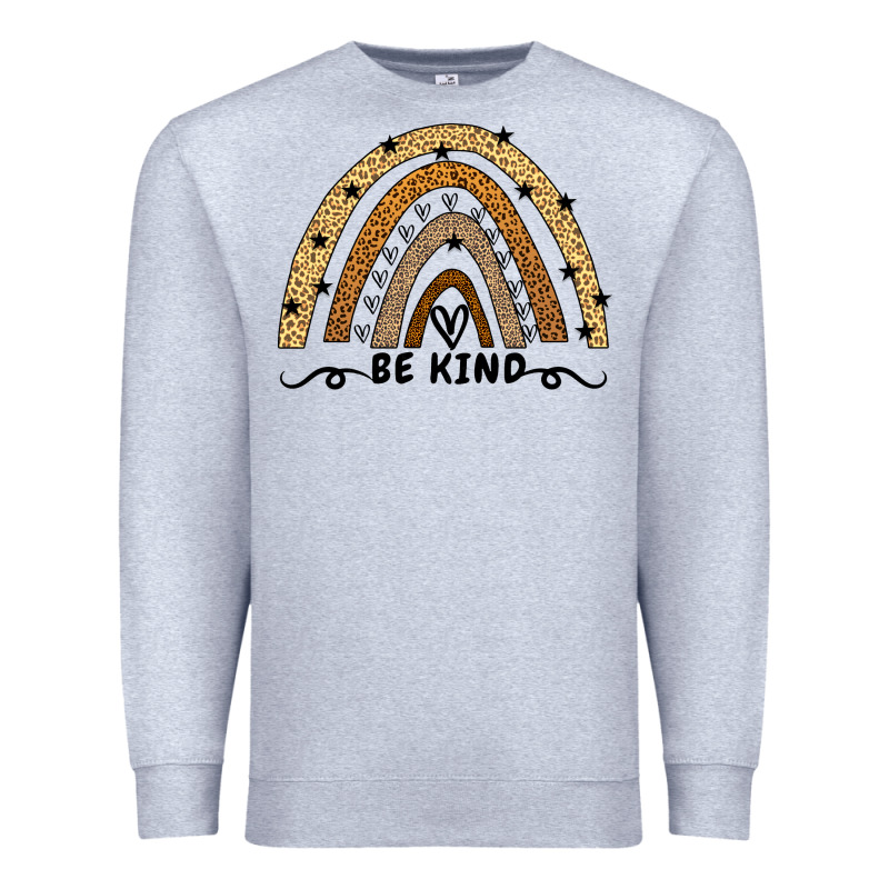 Be Kind Rainbow Premium Sweatshirt by Bettercallsaul | Teevron