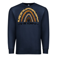 Navy Be Kind Rainbow Premium Sweatshirt - Bettercallsaul