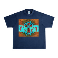 Navy christmas cross gemstone Urban Heavy Tee - AdoDesignShop