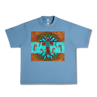 Pebble Blue christmas cross gemstone Urban Heavy Tee - AdoDesignShop