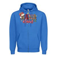 True Royal nana claus Zipper Hoodie - MaliasSmallBusiness