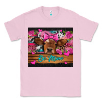 Bubblegum Pink be mine valentine's day cow Classic Tee - Jasminsmagicworld