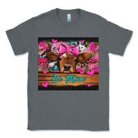 Charcoal Heather be mine valentine's day cow Classic Tee - Jasminsmagicworld