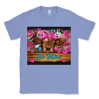 Colony Blue be mine valentine's day cow Classic Tee - Jasminsmagicworld