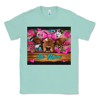 Seafoam be mine valentine's day cow Classic Tee - Jasminsmagicworld