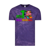 Cloud Purple my first hallothanksmas Vintage Tee - AdoDesignShop
