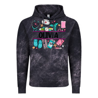 Cloud Black nurse elements with costom name Vintage Hoodie - AdoDesignShop