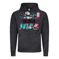 Vintage Black nurse elements with costom name Vintage Hoodie - AdoDesignShop