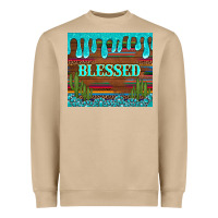 Mushroom blessed annd cactus with gemstone tumbler Heavyweight Sweatshirt - Artiststas