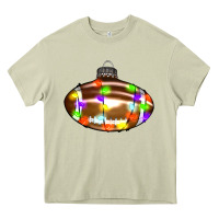 Mossy Christmas football Heavy Core Tee - RanaPortraitStore