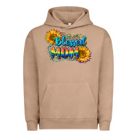 Pigment Burro Blessed mom Urban Hoodie - CowGirlArtShop