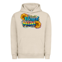 Pigment French Oak Blessed mom Urban Hoodie - CowGirlArtShop