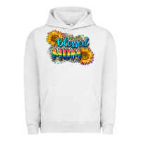 Pigment Lunar Rock Blessed mom Urban Hoodie - CowGirlArtShop