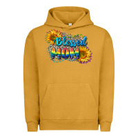 Pigment Peanut Butter Blessed mom Urban Hoodie - CowGirlArtShop