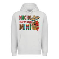 Dove Grey Nacho Average Mini Premium Hoodie - texasbilliewilder