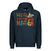 Navy Nacho Average Mini Premium Hoodie - texasbilliewilder