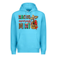 Ocean Blue Nacho Average Mini Premium Hoodie - texasbilliewilder