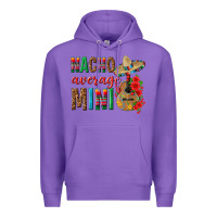 Purple Nacho Average Mini Premium Hoodie - texasbilliewilder