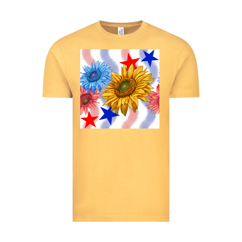 Patriotic Sunflowers Vintage Tee by BundleAndBundleShop | Teevron