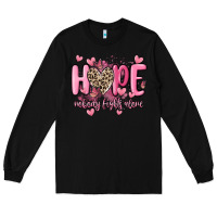 Black hope nobody fights alone Long Sleeve Tee - MaliasSmallBusiness