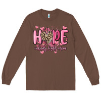 Chestnut hope nobody fights alone Long Sleeve Tee - MaliasSmallBusiness
