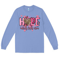 Colony Blue hope nobody fights alone Long Sleeve Tee - MaliasSmallBusiness