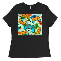 Gaming Controller Ladies Tee | Teevron