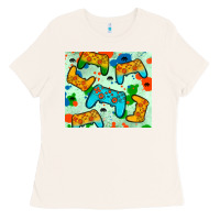 Bone gaming controller Ladies Tee - JahusDesignShop