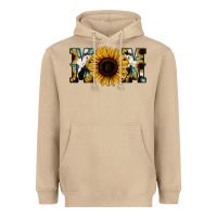 Mushroom Sunflower Turquoise Cowhide Mom Heavyweight Hoodie - Bettercallsaul