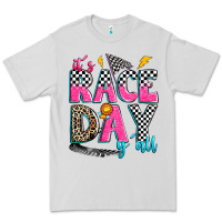 Dove Grey it's race day y'all Premium Tee - Zillion Design Studio