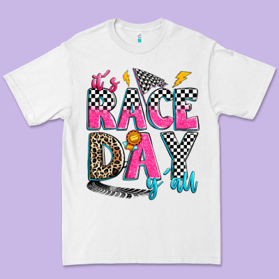 It's Race Day Y'all Premium Tee Designed By Zillion Design Studio