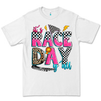 White it's race day y'all Premium Tee - Zillion Design Studio