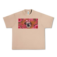 Burro easter heifer with bunny ears and glasses license plate Urban Heavy Tee - Artiststas