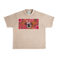 French Oak easter heifer with bunny ears and glasses license plate Urban Heavy Tee - Artiststas