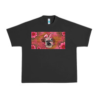 Pigment Black easter heifer with bunny ears and glasses license plate Urban Heavy Tee - Artiststas