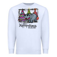 White hippopotamus, Christmas Carols, Christmas, Christmas market, christmas Premium Sweatshirt - Bettercallsaul