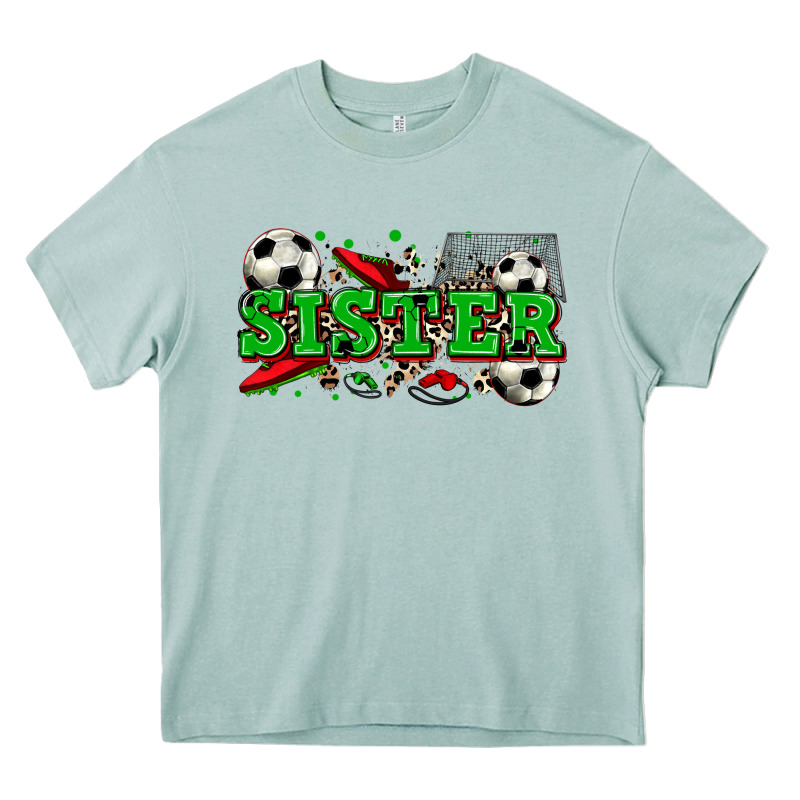 Sister Soccer Heavy Core Tee by Zillion Design Studio | Teevron