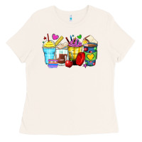Bone school coffee cups Ladies Tee - Zillion Design Studio