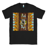 Black Western Hampshire Sheep Mom Classic Tee - LillyAllenDesigns