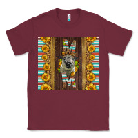 Burgundy Western Hampshire Sheep Mom Classic Tee - LillyAllenDesigns