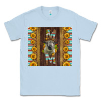 Dusty Blue Western Hampshire Sheep Mom Classic Tee - LillyAllenDesigns