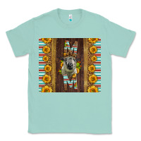 Seafoam Western Hampshire Sheep Mom Classic Tee - LillyAllenDesigns