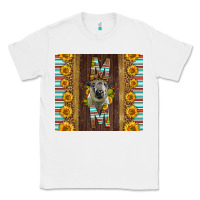 White Western Hampshire Sheep Mom Classic Tee - LillyAllenDesigns