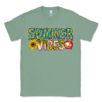 Sage Summer Vibes Classic Tee - CowhideDigitalArt
