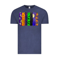 Vintage Denim halloween brush stroke Vintage Tee - JahusDesignShop