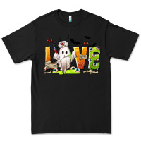 Black Love Nurse Halloween Premium Tee - texasbilliewilder